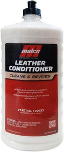 Malco Leather Conditioner for Cars, Natural Moisturizing Formula, 32 Oz. — 1