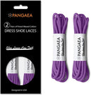 [2 Pairs] Pack Waxed Round Oxford Shoe Laces |