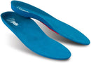 Vasyli Custom Full Length Insoles, Blue, Kid’s Small, Heel Grid Reduces Slippage, Medium Density, Biomechanical Control, Effective Pain Relief, Treats Pronation, Built-In Rearfoot Varus Angle — 1