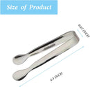 6PCS Ice Tongs Mini Sugar Tongs 4.25Inch Stainless Steel Kitchen Utensils Set,Small Serving Tong and Tiny Kitchen… — 2