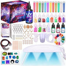 Insnug UV Resin Jewelry Making Kit with Silicone Molds UV Light,DIY Kits Jewelry Bracelet Making Kits Supplies… — 2