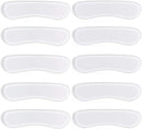 12 Pairs Clear Silicone Heel Grips Liner Inserts Shoe Cushion Pads Stickers for Men and Women's Loose Shoes, Shoes Too Big, Improved Shoe Fit and Comfort — 1