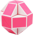 Mipartebo Magic Snake Cube Twist Puzzle 24 Wedges Large Size Pink — 3