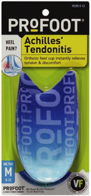 PROFOOT Achilles Tendonitis Orthotic Heel Cup for Men (Sizes 8-13) - Pain Relief Shoe Inserts for Heel Support & Alignment - 1 Pair — 1