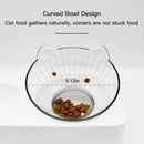 Marchul Double Elevated Dog Cat Bowl, Pets Water and Food Bowl Set, 15° Raised Tilted Dishes Indoor for Kitten, Puppies, Small or Medium Size Dogs Cats — 3