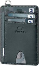 FurArt Slim Minimalist Wallet RFID Credit Card Holder for Men