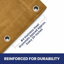 TarpsNow Tarps Now 6x8 ft Heavy Duty Canvas Tarp