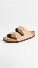 Birkenstock Women's Arizona Soft Footbed Sandals – Sandcastle — 3