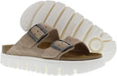 Birkenstock Women's Papillio Arizona Chunky Sandals – Warm Sand/Forest Brown — 4