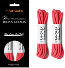 [2 Pairs] Pack Waxed Round Oxford Shoe Laces |