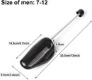 EchoDone 10 Pairs Plastic Shoe Tree Stretcher Shaper for Men | black — 2