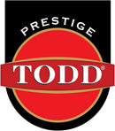 TODD Prestige Shoe Polish BLACK High Gloss with Carnauba Wax 1.125 OZ | Shine and Protect for Leather Shoes, Boots, Bags | Metal Tin | 50ml — 2