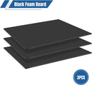Foam Board 24x36 Inch, 3 Pack Black Poster Board, 3/16 Inch Thick | 3pack Black — 2