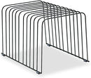 Fellowes 72112 Desktop Organizer, 11 Sections, Wire, 9" x 11-3/8" x 8", Black — 3