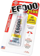 E6000 Eclectic 570110, Clear 0.9 Fl Oz E6000+Plus Multipurpose Adhesive — 2
