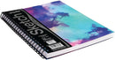 UCreate Fashion Poly Sketch Book, Watercolor Splash, 9" x 12", 1 Count | Watercolor Splash; 9" x 12" — 4