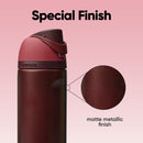 Owala FreeSip Stainless Steel Water Bottle 24 oz Black Cherry — 6