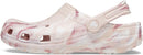 Crocs Unisex Adult Classic Marbled Tie-dye Clogs – Pink — 7