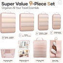 Veken 9/11 Set Compression Packing Cubes Garment Bags for Travel…