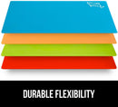 GORILLA GRIP BPA-Free Flexible Cutting Board, Set of 4, Multicolor — 8