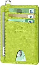 FurArt Slim Minimalist Wallet RFID Credit Card Holder for Men