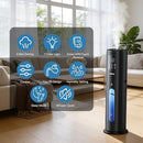 7L Smart Cool Mist Humidifier, App and Remote Control, 60-Hour, Black