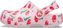 Crocs Unisex-Child Classic Graphic Clog | 8 Toddler | Pink Milk — 3