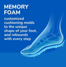 Dr. Scholl's AIR-PILLO Insoles // Ultra-Soft Cushioning and Lasting Comfort with Two Layers of Foam that Fit in Any Shoe - One Pair - 6 Pack 7