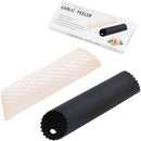 2 Set Silicone Garlic Peeler Easy Roller Tube Useful Garlic Odorfree Kitchen Tool (Black,Clear) — 1