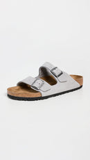 Birkenstock womens Arizona – Desert Buck Whale Gray — 2