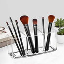Acrylic Makeup Brush Organizer Holder Clear Cosmetic Brushes Storage with 3…