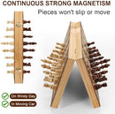 Magnetic Chess Set for Adults & Kids, 15.4 inch Wooden Folding Chess Boards,…