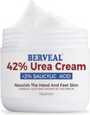 Urea Cream with 2% Salicylic Acid Foot Cream for Dry Cracked Heels, Heel Care Cream 5.29 Oz (Pack of 1) — 1