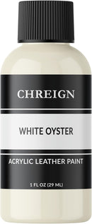 Acrylic Leather Paint, White Oyster - Paint for Shoes & Sneakers 1 oz. — 1
