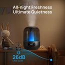 Brand DREO 3L Humidifiers for Bedroom, 30H Runtime, 26 dB Quiet, Black