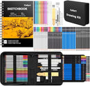 Caliart 176PCS Art Supplies Sketching Kit 24-Color Acrylic Paint Set with Painting Brushes — 3