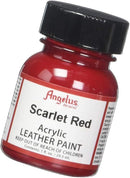 Acrylic Leather Paint, Scarlet Red, 1 Ounce — 1