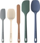 ChefAide 5 Pieces Silicone Spatulas Set, Heat Resistant Rubber Spatula — 1