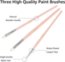 HIMI Gouache Paint Set, 24 Colors x 1 oz, Jelly Cup, Non-Toxic(Pink) — 3