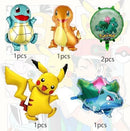 6-Piece anime Aluminum Balloon Set - anime & Classic Design, Vibrant 3D Cartoon Shape, Party Decoration Essential, Durable Foil Material — 3