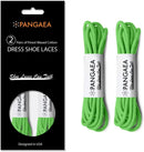 [2 Pairs] Pack Waxed Round Oxford Shoe Laces |