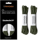 [2 Pairs] Pack Waxed Round Oxford Shoe Laces |