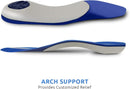 Comfort Zone Tri-Balance 3/4-Length Gel Insoles for Men, 8-12, 3-Pack — 6