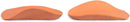 Memo 3/4 Length Orange Arch Support Insoles, 22-24 (6.5 Toddler / 8 Toddler) — 7
