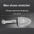 EchoDone 10 Pairs Plastic Shoe Tree Stretcher Shaper for Men | white — 2