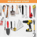 CAEYPOAR Pegboard Hooks, 25 Pack 4 inch Peg Board Hooks for Hanging