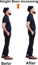 Correct-Position Height Increase Insoles, Heel Cushion Inserts, Heel Lift Inserts for Leg Length Discrepancies (Blue, 1.4" Height) - 0.6" Height — 5