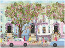 Galison - Spring Terrace 1000 Piece Jigsaw Puzzle for Adults