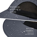 ZOORON Hiking Sun Hat with Neck Flap, UPF 50+, Wide Brim