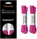 [2 Pairs] Pack Waxed Round Oxford Shoe Laces |
